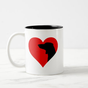 2 Couleurs Tasse à café Dachshund