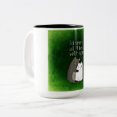 2 Couleurs Tasse à café de chat (Devant gauche)