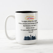 2 Couleurs Tasse à café de Las Vegas (Gauche)