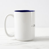 2 Couleurs Tasse à café Dearlona (Gauche)