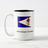 2 Couleurs Tasse à café des Samoa américaines (Gauche)