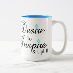 2 Couleurs Tasse à café Désir d'inspirer