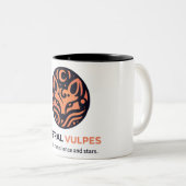 2 Couleurs Tasse à café d'esthétique spatiale (Devant droit)