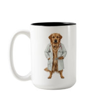 Tasse à café Drôle de Chien de Médecin | Meilleur