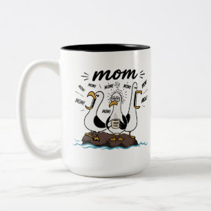 2 Couleurs Tasse à café drôle pour maman - Maternité surstimu