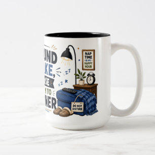 2 Couleurs Tasse à café drôle pour papa si trouvé éveillé