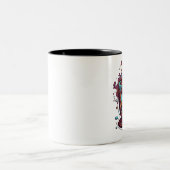 2 Couleurs Tasse à café folle (Centre)