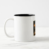 2 Couleurs Tasse à café Goldendoodle (Gauche)
