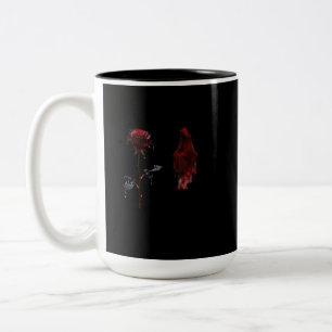 2 Couleurs Tasse à café Gothique du Petit Chaperon Rouge Ha