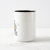 2 Couleurs Tasse à café Héros Monteur de lignes (Centre)