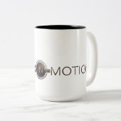 2 Couleurs Tasse à café In Motion, deux tonalités (Devant droit)