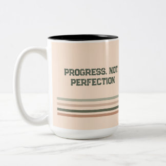 2 Couleurs Tasse à café Motivation Rétro – Nom personnalisé