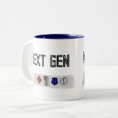 2 Couleurs Tasse à café Next Gen (Devant gauche)