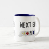 2 Couleurs Tasse à café Next Gen (Devant droit)