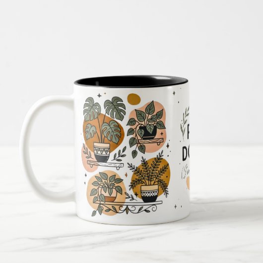 2 Couleurs Tasse à café Plant Therapy (Gauche)