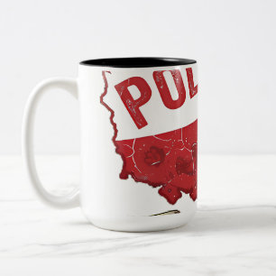 2 Couleurs Tasse à café Polska Est. 966