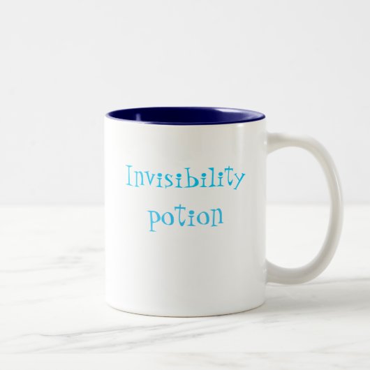 2 Couleurs Tasse à café potion d'invisibilité (Droit)