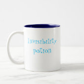 2 Couleurs Tasse à café potion d'invisibilité (Gauche)