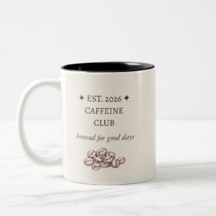 2 Couleurs Tasse à café pour amateur de café Bohème Neutre