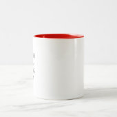 2 Couleurs Tasse à café pour enseignant (Centre)