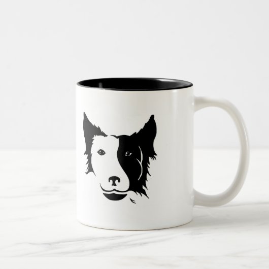 2 Couleurs Tasse à café pour maman de chien (Droit)