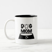 2 Couleurs Tasse à café pour maman de chien (Gauche)
