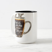 2 Couleurs Tasse à café pour papa (Devant gauche)