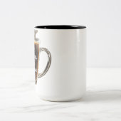 2 Couleurs Tasse à café pour papa (Centre)