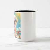 2 Couleurs Tasse à café pour Papa (Centre)