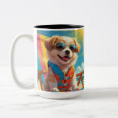 2 Couleurs Tasse à café pour Papa (Gauche)