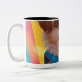 2 Couleurs Tasse à café pour Papa (Gauche)