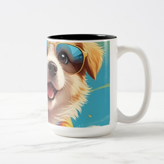 2 Couleurs Tasse à café pour Papa (Droit)
