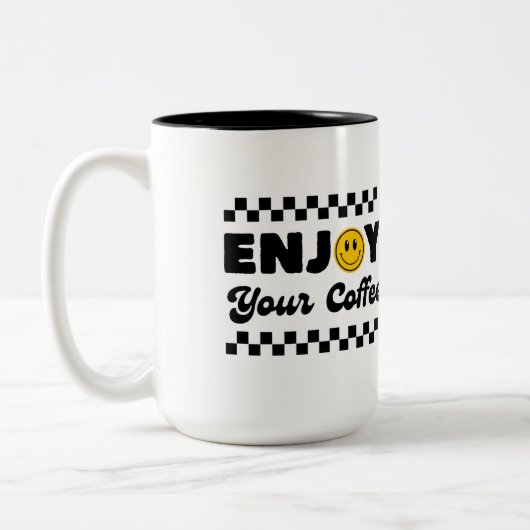 2 Couleurs Tasse à café Premium ☕ Parfaite pour la maison et (Gauche)