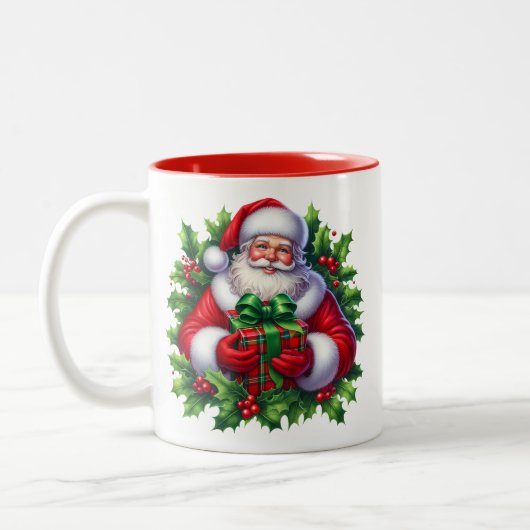 2 Couleurs Tasse à café Santa (Gauche)