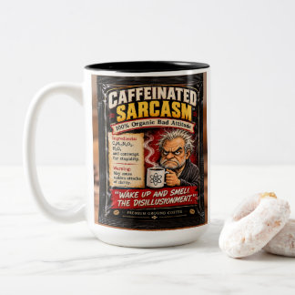 2 Couleurs tasse à café sarcasme par ej gold
