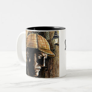 2 Couleurs Tasse à café Sherlock Holmes