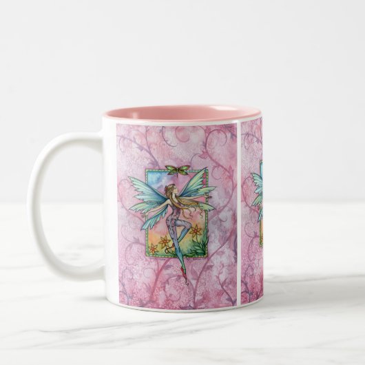 2 Couleurs Tasse à café Spring Fairy par Molly Harrison (Gauche)