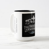 2 Couleurs Tasse à café standard 15oz. (Devant gauche)