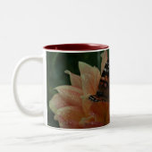 2 Couleurs Tasse à café Tache de papillon (Gauche)