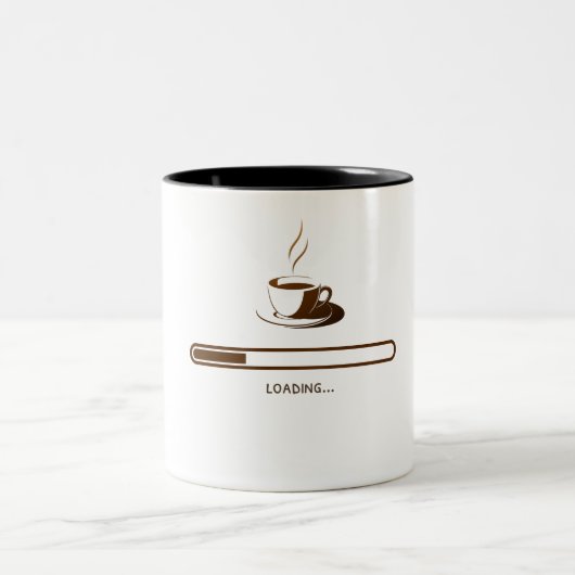 2 Couleurs Tasse à café tendance, cadeau parfait pour les ama (Centre)