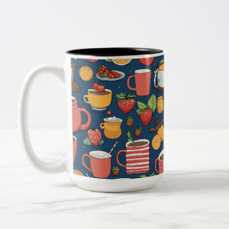 2 Couleurs Tasse à café unique | Idée cadeau café