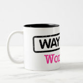 2 Couleurs Tasse à café Wayward Woman (Gauche)