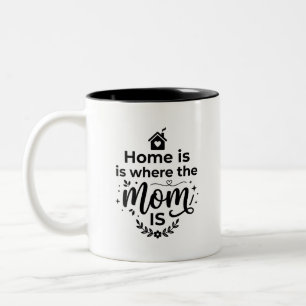 2 Couleurs Tasse à citation amusante Two-Tone pour la vie