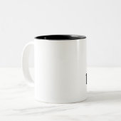 2 Couleurs Tasse à deux tons (Devant gauche)