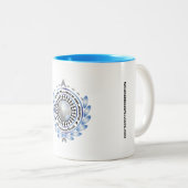 2 Couleurs Tasse à deux tons (Devant droit)