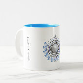 2 Couleurs Tasse à deux tons (Devant gauche)