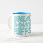 2 Couleurs Tasse à deux tons (Devant gauche)