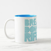 2 Couleurs Tasse à deux tons (Gauche)