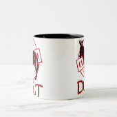 2 Couleurs Tasse à deux tons certifiée par balourd (Centre)