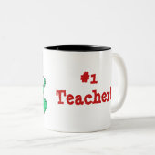 2 Couleurs Tasse à deux tons de Crawford (Devant droit)